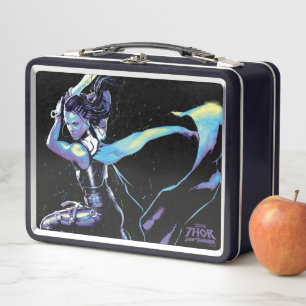 King Valkyrie Illustrated Character Art Metal Lunch Box