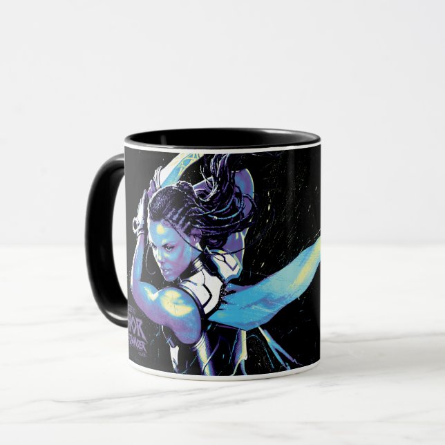 King Valkyrie Illustrated Character Art Mug (Front Left)