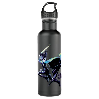 King Valkyrie Illustrated Character Art Stainless Steel Water Bottle
