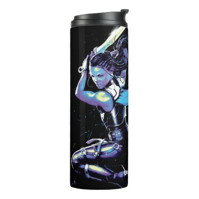 King Valkyrie Illustrated Character Art Thermal Tumbler