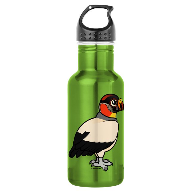 King Vulture Water Bottle (Front)