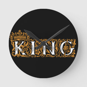King Wall Clock