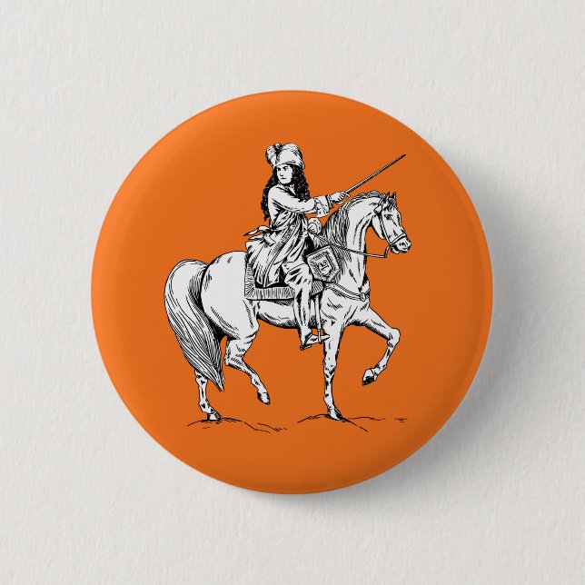 King William of Orange Button (Front)