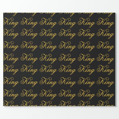 King Wrapping Paper