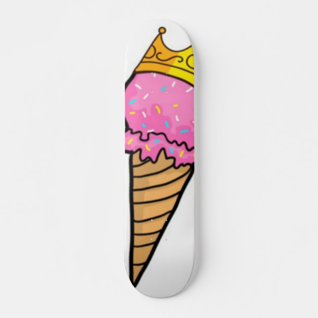 KingCream Skateboard Deck (Front)
