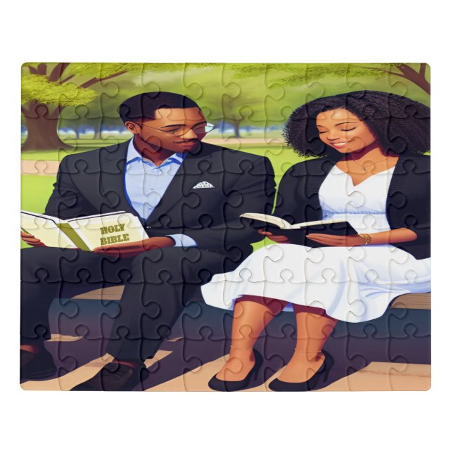 Kingdom Couple Acrylic Puzzle (Puzzle Horizontal)