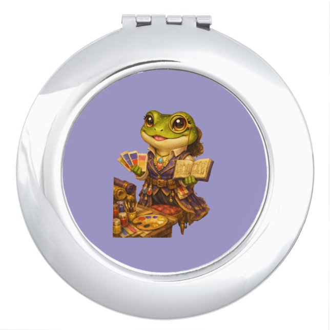 Kingdom Designer Frog Character Compact Mirror (Front)