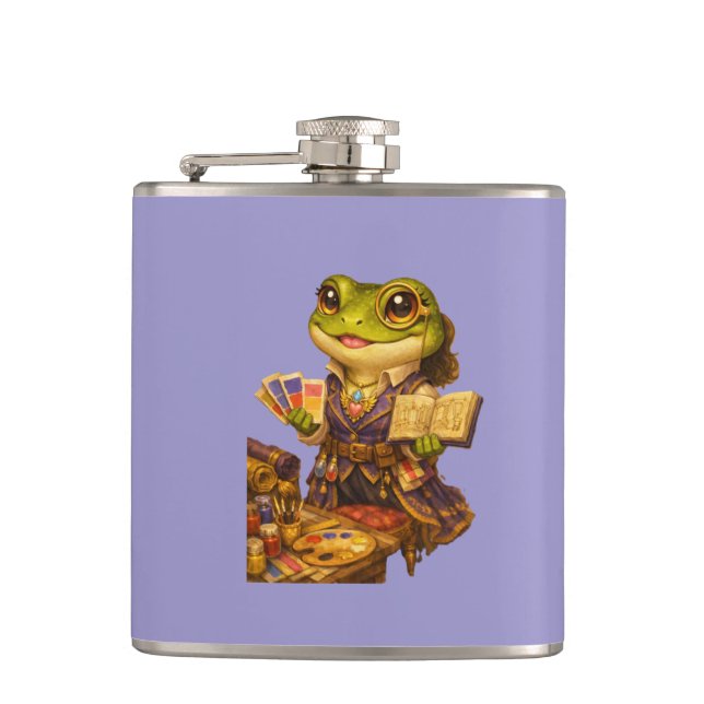 Kingdom Designer Frog Character Flask (Front)