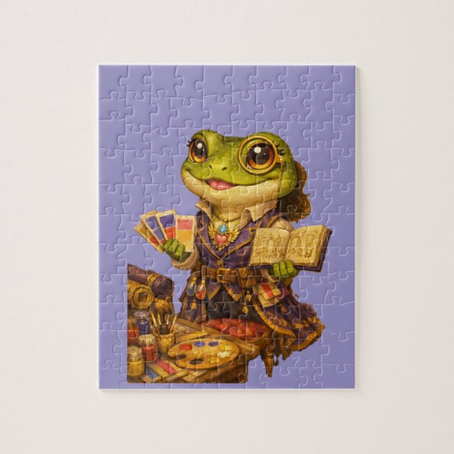 Kingdom Designer Frog Character Jigsaw Puzzle (Vertical)