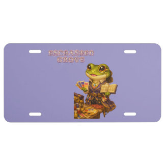 Kingdom Designer Frog Character License Plate