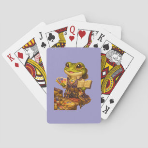 Kingdom Designer Frog Character Poker Cards