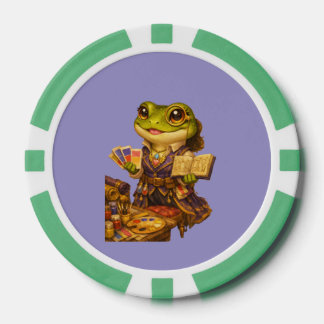 Kingdom Designer Frog Character Poker Chips