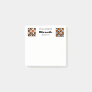 Kingdom Entrepreneur Christian Affirmation Verses Post-it Notes