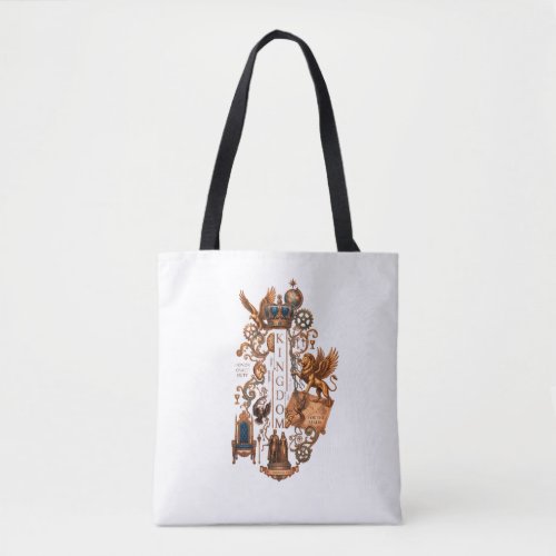 Kingdom" Epic Royal Emblem Graphic –Majestic Tote Bag