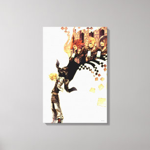 Kingdom Hearts: 358/2 Days   Roxas, Axel, & Xion Canvas Print