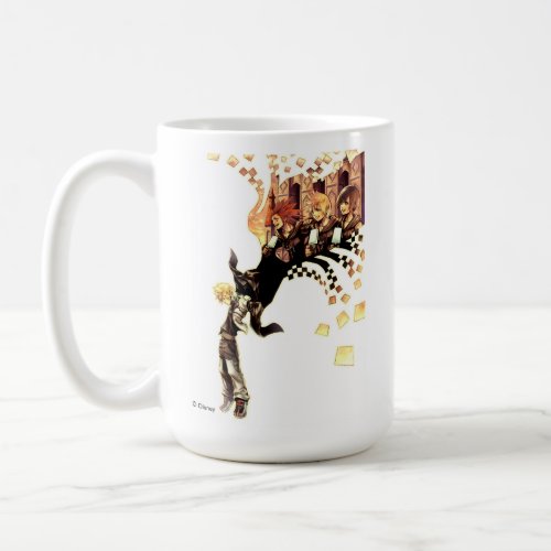 Kingdom Hearts 3582 Days  Roxas Axel  Xion Coffee Mug