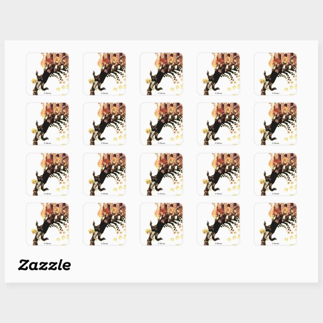 Kingdom Hearts: 358/2 Days | Roxas, Axel, & Xion Square Sticker