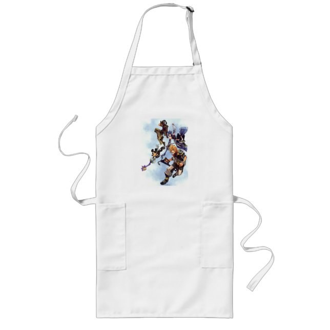 Kingdom Hearts: Birth by Sleep | Main Cast Box Art Long Apron (Front)