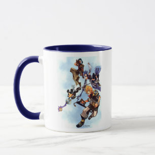 Kingdom Hearts: Birth by Sleep   Main Cast Box Art Mug