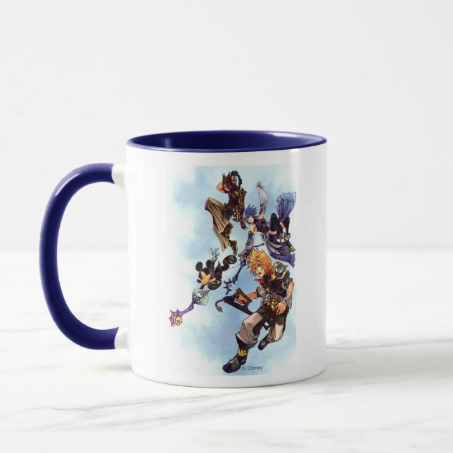 Kingdom Hearts: Birth by Sleep | Main Cast Box Art Mug (Left)