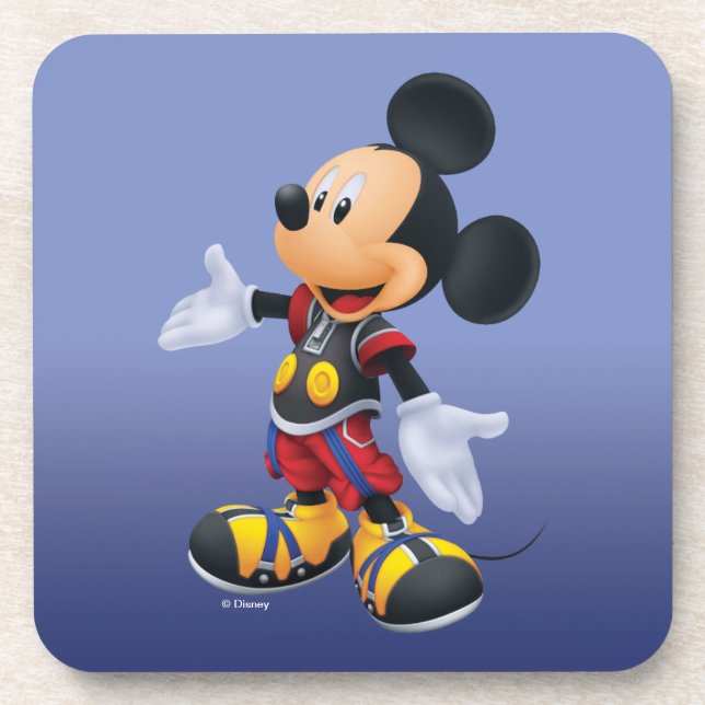 Kingdom Hearts: Chain of Memories | King Mickey Beverage Coaster (Front)