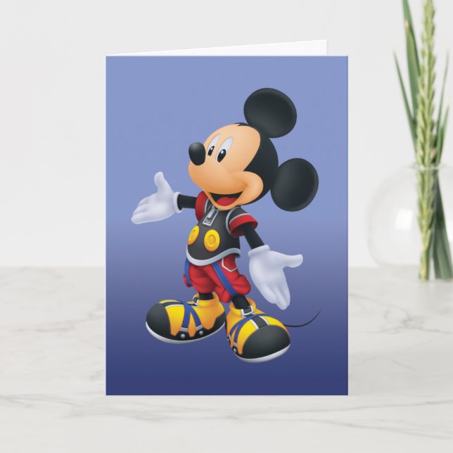 Kingdom Hearts: Chain of Memories | King Mickey Card (Front)