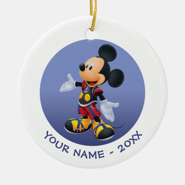 Kingdom Hearts: Chain of Memories | King Mickey Ceramic Ornament (Front)