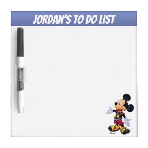 Kingdom Hearts Chain of Memories  King Mickey Dry Erase Board