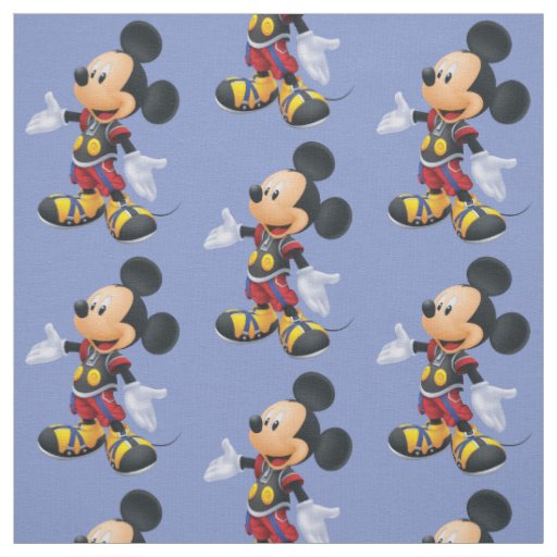 Kingdom Hearts: Chain of Memories | King Mickey Fabric