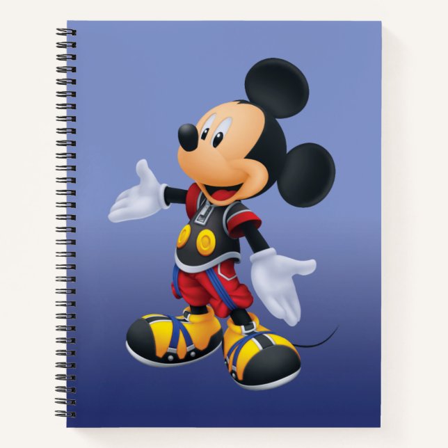Kingdom Hearts: Chain of Memories | King Mickey Notebook (Front)