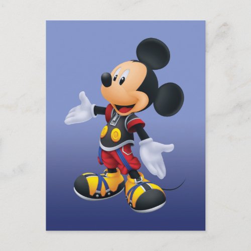 Kingdom Hearts Chain of Memories  King Mickey Postcard