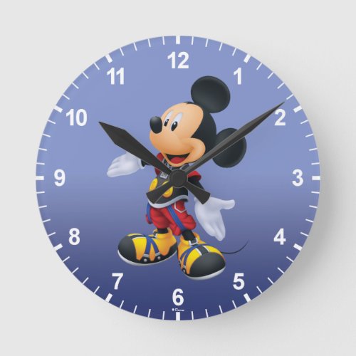 Kingdom Hearts Chain of Memories  King Mickey Round Clock