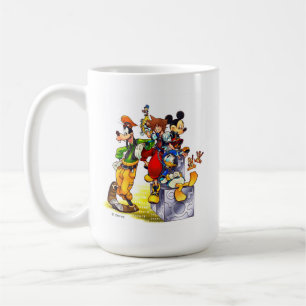 Kingdom Hearts: coded Group Key Art Coffee Mug