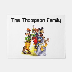 Kingdom Hearts: coded Group Key Art Doormat