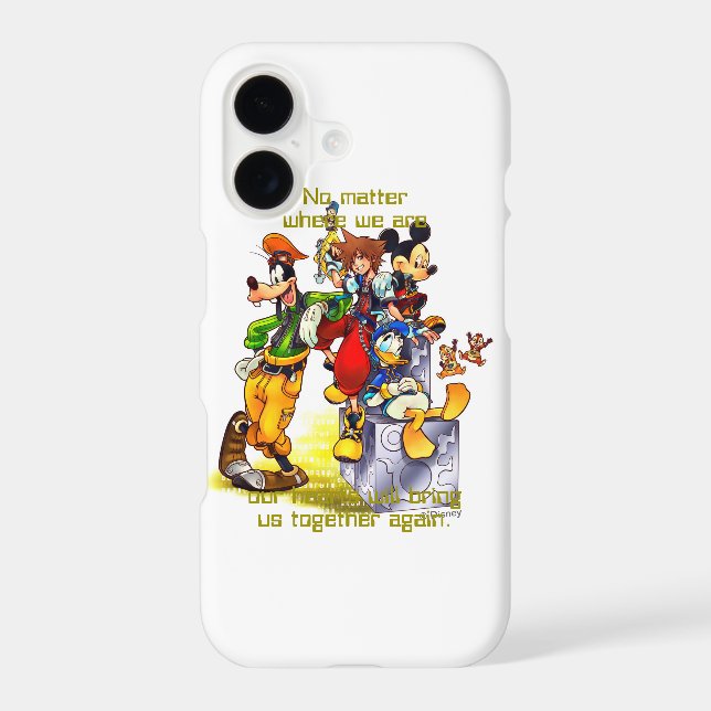 Kingdom Hearts: coded | Group Key Art Iphone Case (Back)