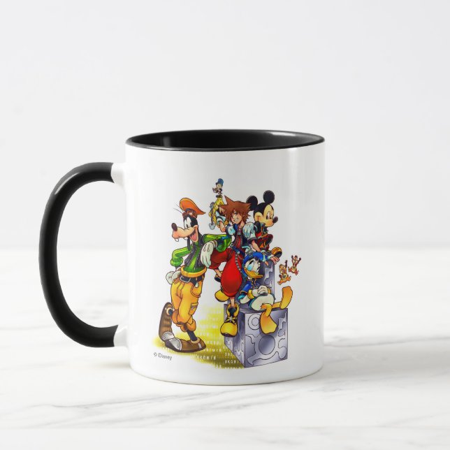 Kingdom Hearts: coded | Group Key Art Mug (Left)