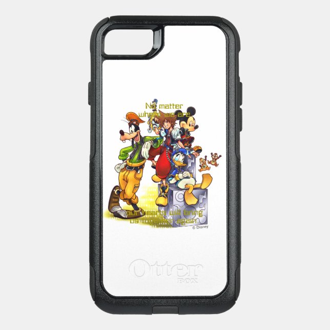 Kingdom Hearts: coded | Group Key Art Otterbox iPhone Case (Back)