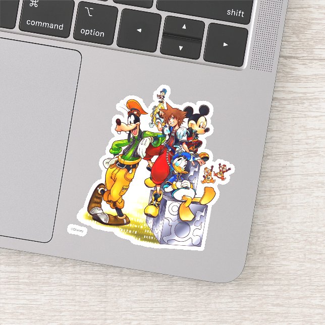 Kingdom Hearts: coded | Group Key Art Sticker (Detail)