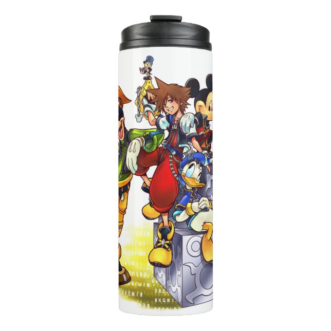 Kingdom Hearts: coded | Group Key Art Thermal Tumbler (Front)