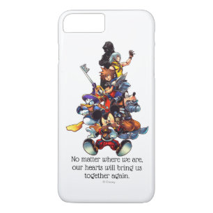 Kingdom Hearts: coded   Main Cast Key Art iPhone 8 Plus/7 Plus Case