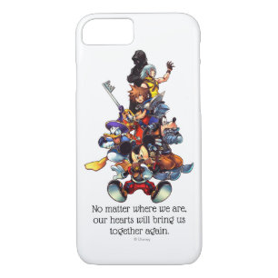 Kingdom Hearts: coded   Main Cast Key Art iPhone 8/7 Case