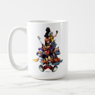 Kingdom Hearts: coded Main Cast Key Art Coffee Mug