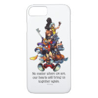 Kingdom Hearts: coded | Main Cast Key Art iPhone 8/7 Case