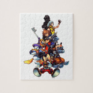Kingdom Hearts: coded | Main Cast Key Art Jigsaw Puzzle