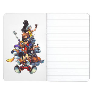 Kingdom Hearts: coded Main Cast Key Art Journal