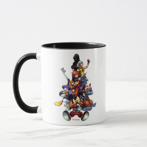 Kingdom Hearts coded  Main Cast Key Art Mug