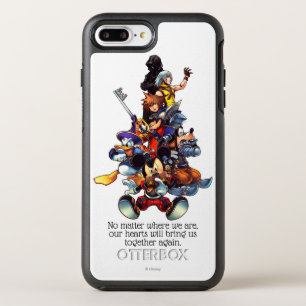 Kingdom Hearts: coded Main Cast Key Art OtterBox Symmetry iPhone 8 Plus/7 Plus Case