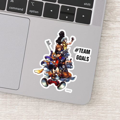 Kingdom Hearts coded  Main Cast Key Art Sticker
