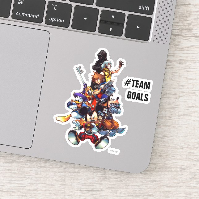 Kingdom Hearts: coded | Main Cast Key Art Sticker (Detail)