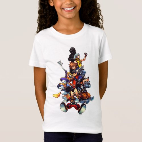 Kingdom Hearts coded  Main Cast Key Art T_Shirt